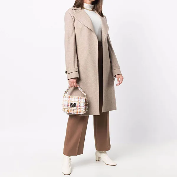Túi Xách Furla 1927 Tweed Tote Bag Mini Phối Màu - Túi xách - Vua Hàng Hiệu
