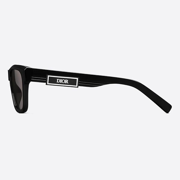 Kính Mát Dior Black Rectangular Sunglasses DiorB23 S1I 10A0 Màu Đen - 3