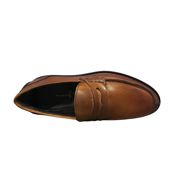 Giày Lười Nam Duca Di Morrone PVN725 Màu Nâu Size 40