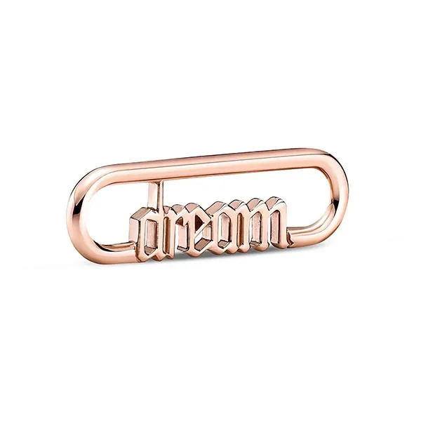 Hạt Vòng Charm Pandora Me Styling Dream Word Link 789687C00 Màu Vàng Hồng - Trang sức - Vua Hàng Hiệu