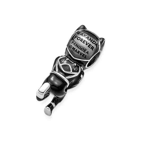 Hạt Vòng Charm Pandora Marvel The Avengers Black Panther 790783C01 Màu Đen - Trang sức - Vua Hàng Hiệu
