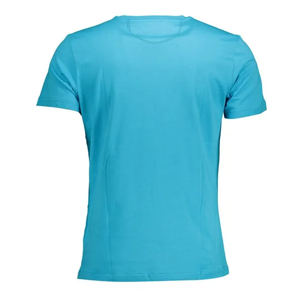 Áo Phông Nam La Martina In Logo Lớn Màu Xanh Dương Nhạt Size M - Thời trang - Vua Hàng Hiệu