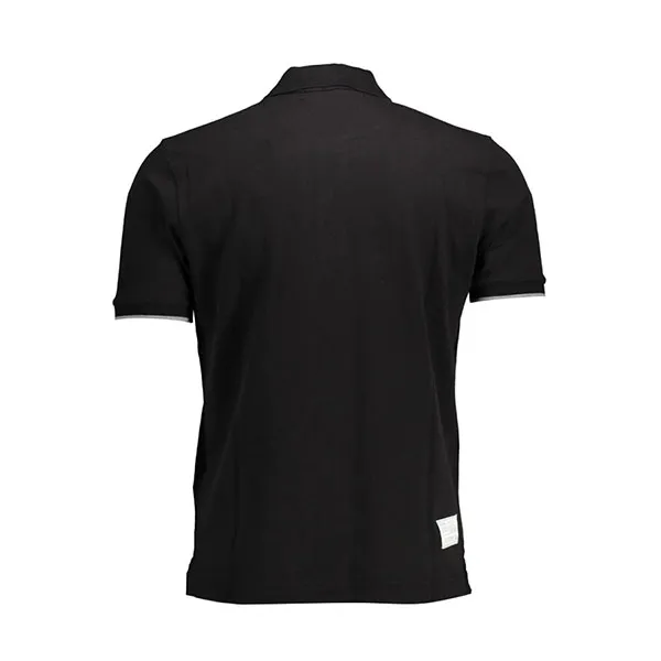 Áo Polo Nam La Martina Thêu Logo Ngực Lớn Màu Đen Size M - 3