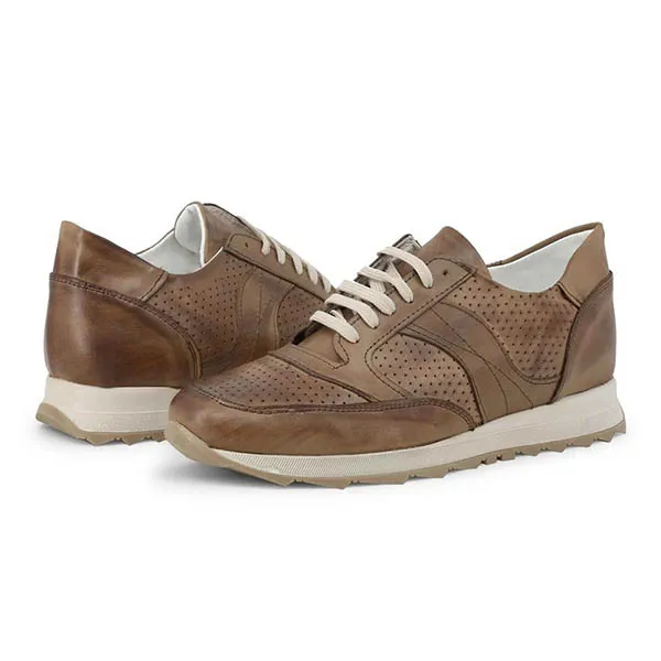 Giày Thể Thao Duca Di Morrone 405_Crust_Cuoio Màu Nâu Size 41