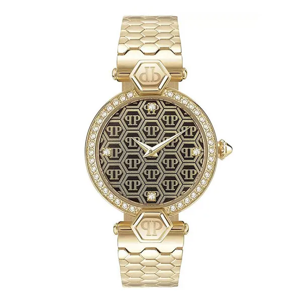 Đồng Hồ Nữ Philipp Plein Couture PWEAA0721 Màu Vàng Phối Đen