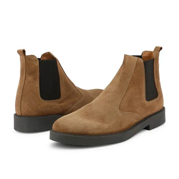 Giày Boot Duca Di Morrone Ankle Boots Da Lộn Màu Nâu Size 41 - 1