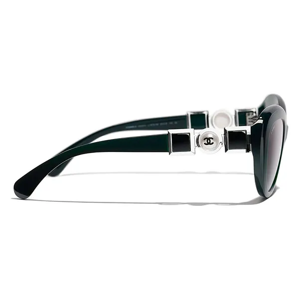 Kính Mát Chanel Cat Eye Sunglasses 5443H 1672 / S6 54 Màu Đen - Kính mắt - Vua Hàng Hiệu