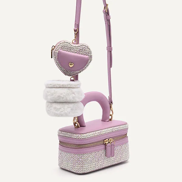 Túi Đeo Chéo Pedro Melody Shoulder Bag with Double Pouch PW2-75210137 Blush Màu Hồng