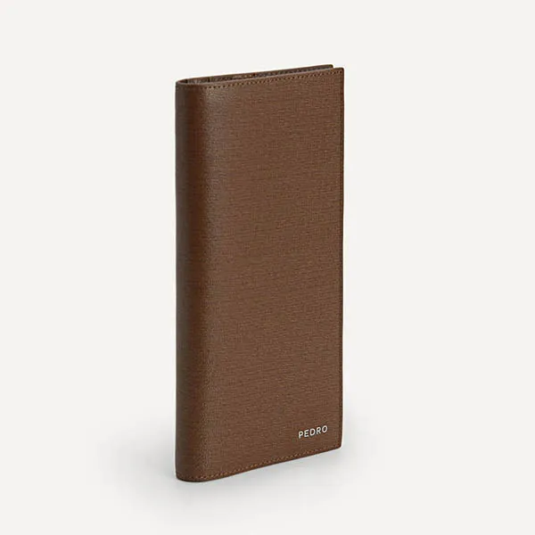 Ví Nam Pedro Full-Grain Long Leather Wallet - Dark Brown 15940214 Màu Nâu - Túi xách - Vua Hàng Hiệu