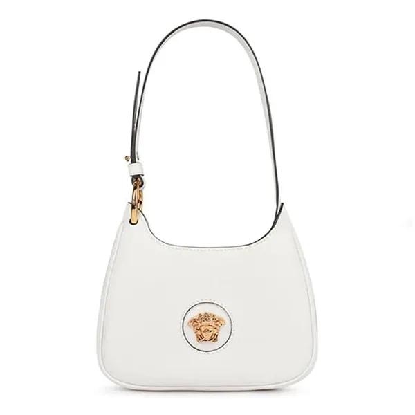Túi Đeo Vai Versace La Medusa Small Leather Shoulder Bag Màu Trắng N-HM - Túi xách - Vua Hàng Hiệu