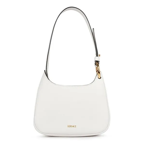 Túi Đeo Vai Versace La Medusa Small Leather Shoulder Bag Màu Trắng N-HM - Túi xách - Vua Hàng Hiệu