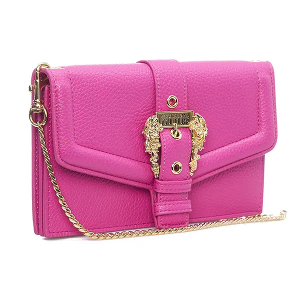 Túi Đeo Vai Versace Jeans Couture Borsa Con Dettaglio Fibbia 72VA5PF6 71578 455 Màu Hồng