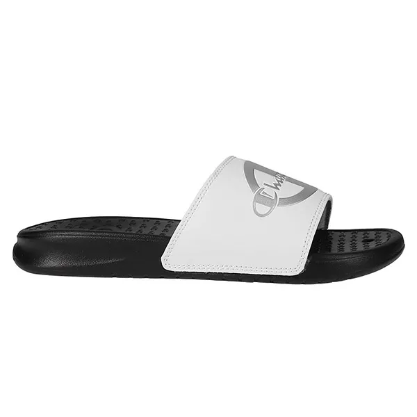 Dép Champion Black/White CP101234W Màu Đen Trắng - Dép - Vua Hàng Hiệu