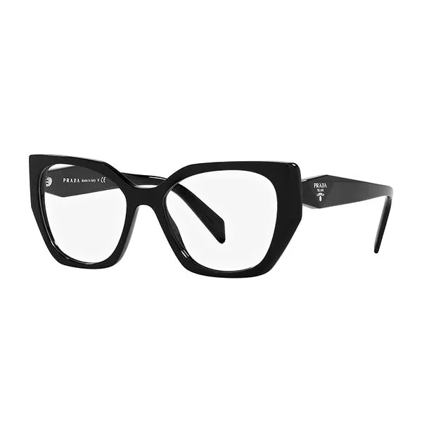 Kính Mắt Cận Prada VPR18W 1AB1O1 Glasses Black Cat Eye Màu Đen