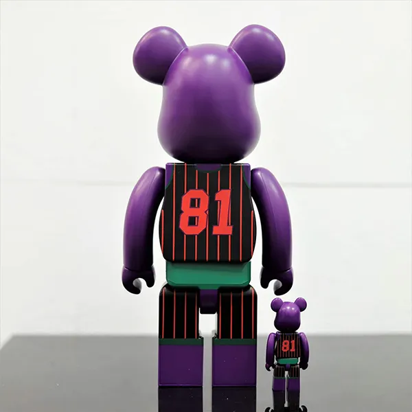 Đồ Chơi Mô Hình Bearbrick Guess Sport Jersey Purple Màu Tím Size 100% & 400% - Đồ chơi mô hình - Vua Hàng Hiệu