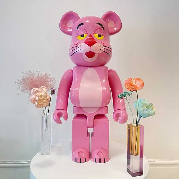 Đồ Chơi Mô Hình Bearbrick Pink Panther Màu Hồng Size 1000% - Đồ chơi mô hình - Vua Hàng Hiệu