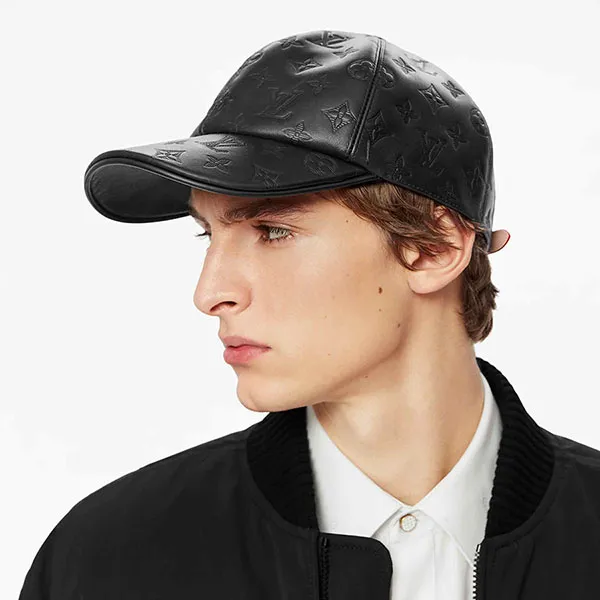 Mũ Louis Vuitton LV Monogram Shadow Cap Màu Đen Size L - Mũ nón - Vua Hàng Hiệu