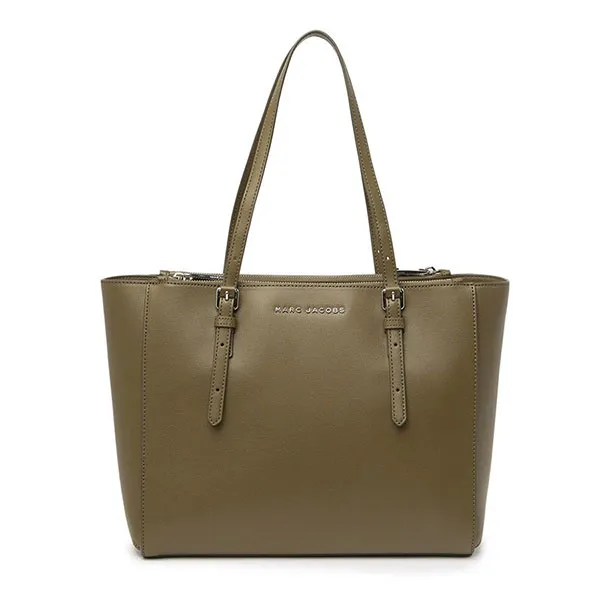 Túi Tote Marc Jacobs Commuter Leather Tote In Martini Olive Màu Xanh Olive - 2