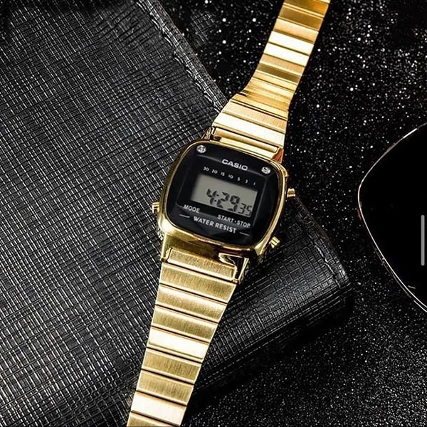 Đồng Hồ Nữ Casio LA670WGAD-1DF Màu Vàng - Đồng hồ - Vua Hàng Hiệu