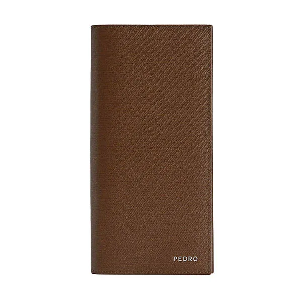 Ví Nam Pedro Full-Grain Long Leather Wallet - Dark Brown 15940214 Màu Nâu - Túi xách - Vua Hàng Hiệu
