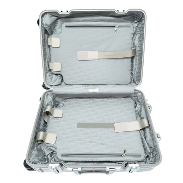 Vali Dior And Rimowa Cabin Suitcase Màu Xám Bạc - Túi xách - Vua Hàng Hiệu