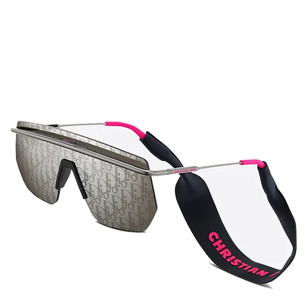 Kính Mát Dior Motion M1I Gray Mask Sunglasses Siliver Mirrored Màu Xám - Kính mắt - Vua Hàng Hiệu