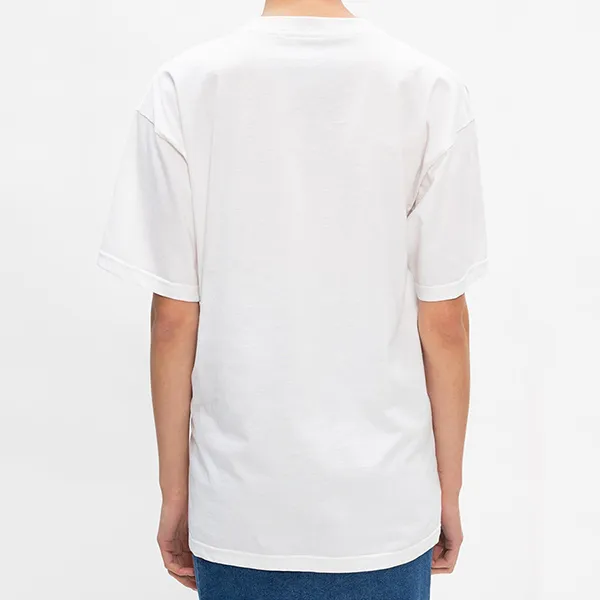 Áo Phông Moschino Logo T-Shirt A0707 5440 1001 Màu Trắng Size XS