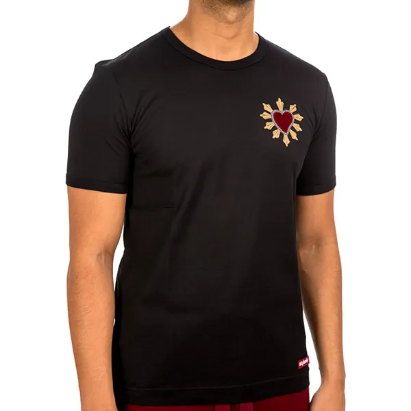 Áo Phông Nam Dolce & Gabbana D&G T-Shirt Short Sleeve G8IV0Z G7QCX N0000 Màu Đen