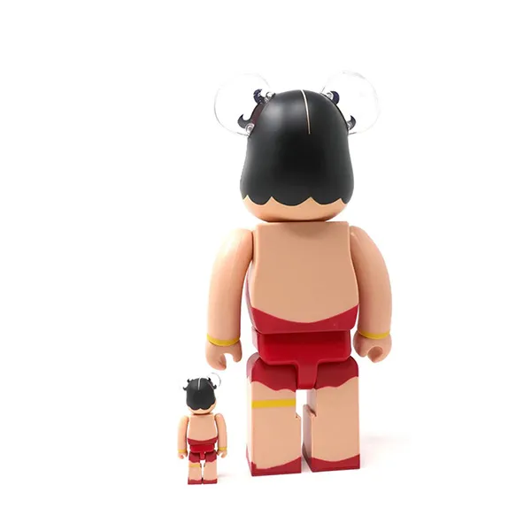 Đồ Chơi Mô Hình Bearbrick Betty Boop (TM) Màu Be Đỏ Size 100% + 400%