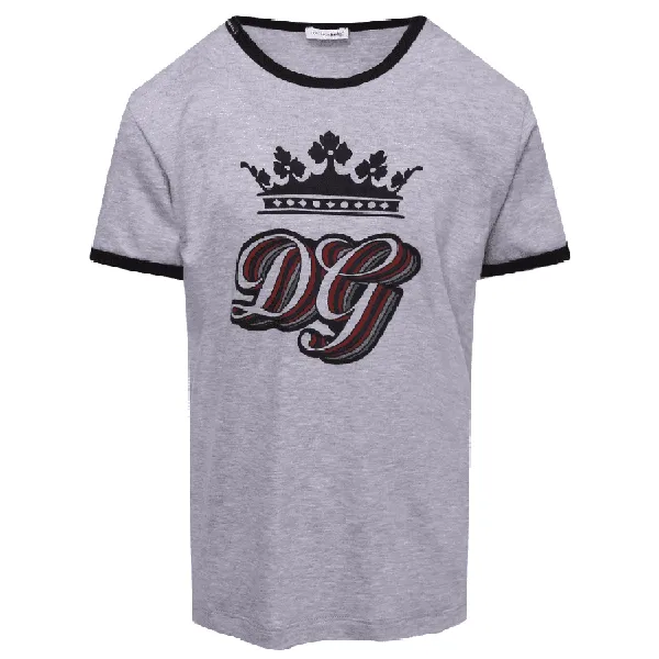Áo Phông Dolce & Gabbana D&G L4JTBC G7VLN HI1ET Màu Xám - Thời trang - Vua Hàng Hiệu