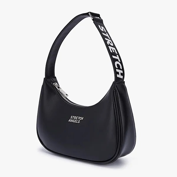 Túi Đeo Vai Stretch Angels Macaron Hobo Bag Light Mint A-21F-SWBG01144-MTL Màu Đen - Túi xách - Vua Hàng Hiệu