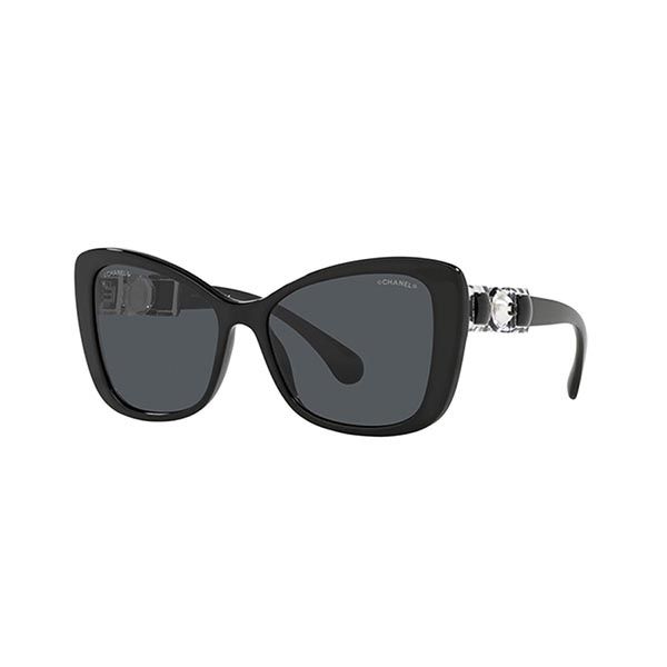 Kính Mát Chanel Sunglasses CH5445H-C501S4 Màu Đen Xám - 3