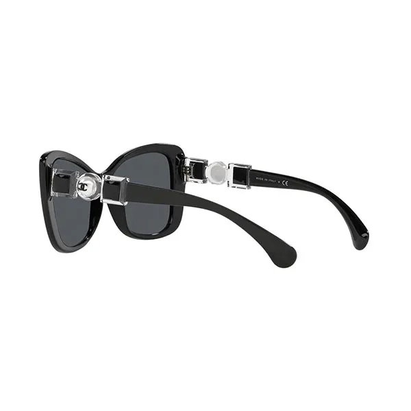 Kính Mát Chanel Sunglasses CH5445H-C501S4 Màu Đen Xám - Kính mắt - Vua Hàng Hiệu