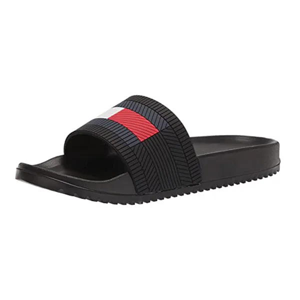 Dép Tommy Hilfiger Rosendo Botas Para Hombre Màu Đen Size 43