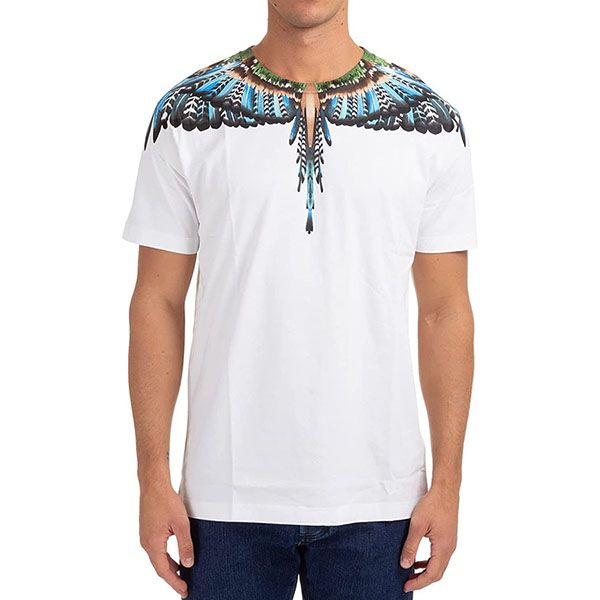 Áo Phông Marcelo Burlon Wings T-Shirt Uomo Bianco Màu Trắng - 6