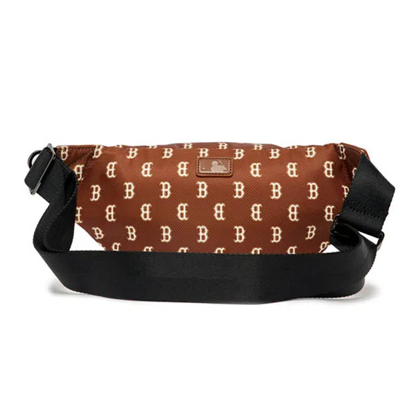 Túi Đeo Hông MLB Monogram Hip Hop Boston Red Sox 3AHSM012N-43BRD Màu Nâu - Túi xách - Vua Hàng Hiệu