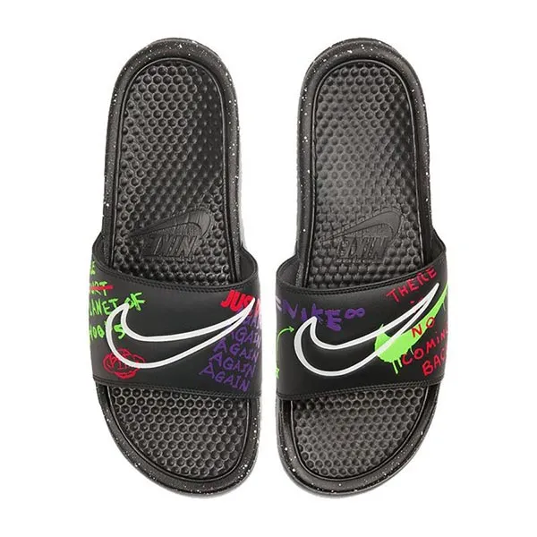 Dép Nike Benassi JDI Print Black Cw2618-050 Màu Đen