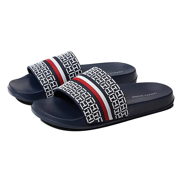 Dép Tommy Hilfiger Doly Màu Xanh Navy Size 36 - Dép - Vua Hàng Hiệu