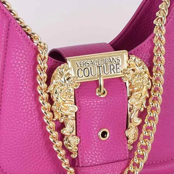 Túi Đeo Vai Versace Mezzaluna Tracolla Manico Cate Fuxia 72VA4BF5 71578 B22 Màu Hồng - Túi xách - Vua Hàng Hiệu
