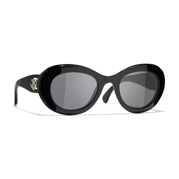 Kính Mát Chanel Sunglasses CH5469B C622T8 Chống Lóa Màu Đen
