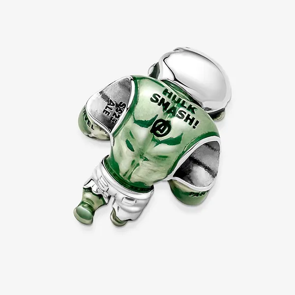Hạt Vòng Charm Pandora Marvel The Avengers Hulk Màu Xanh Lá Cây - Trang sức - Vua Hàng Hiệu