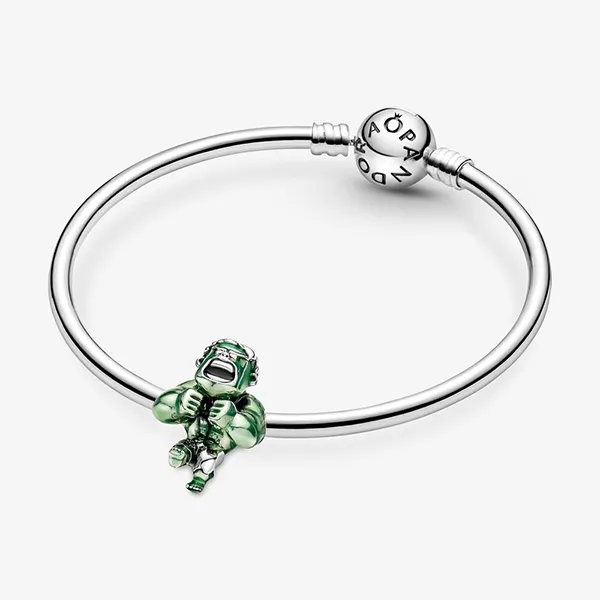 Hạt Vòng Charm Pandora Marvel The Avengers Hulk Màu Xanh Lá Cây - Trang sức - Vua Hàng Hiệu