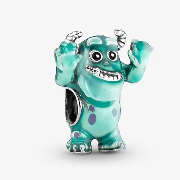 Hạt Vòng Charm Pandora Disney Pixar Sulley Charm 792031C01 Màu Xanh Lá - Trang sức - Vua Hàng Hiệu