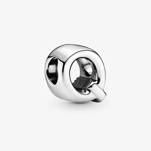Hạt Vòng Charm Pandora Letter Q Alphabet 797471 Màu Bạc - Trang sức - Vua Hàng Hiệu