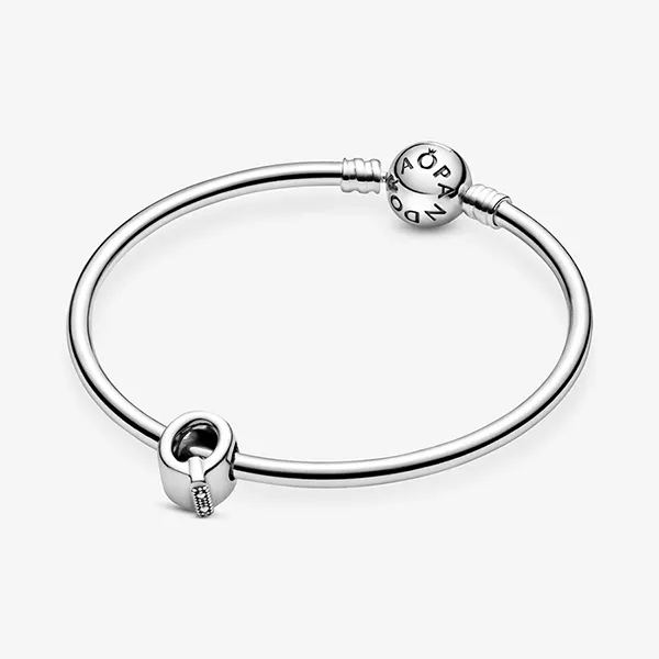 Hạt Vòng Charm Pandora Letter Q Alphabet 797471 Màu Bạc - Trang sức - Vua Hàng Hiệu