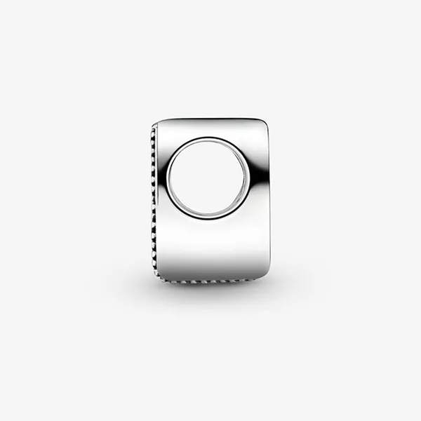 Hạt Vòng Charm Pandora Letter Y Alphabet 797479 Màu Bạc