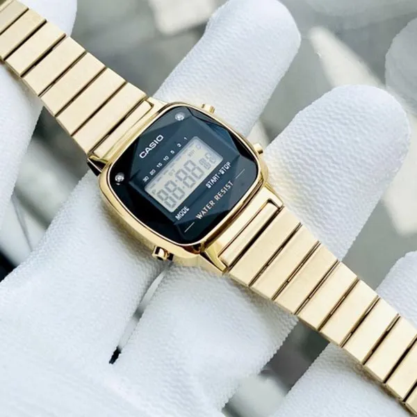 Đồng Hồ Nữ Casio LA670WGAD-1DF Màu Vàng - Đồng hồ - Vua Hàng Hiệu