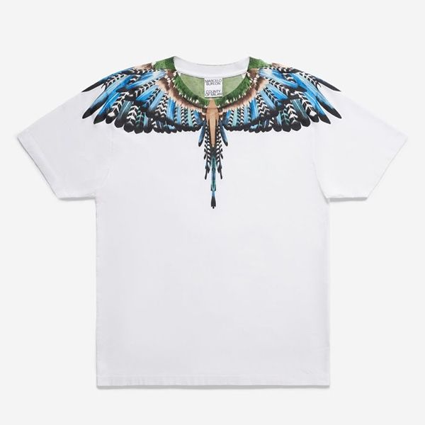 Áo Phông Marcelo Burlon Wings T-Shirt Uomo Bianco Màu Trắng - 1