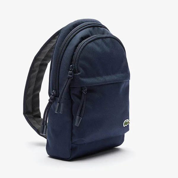 Túi Đeo Chéo Lacoste Men's Neocroc Canvas Crossbody Bag Màu Xanh Navy