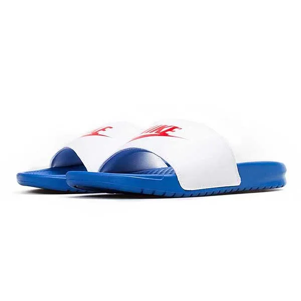 Dép Nike Benassi Game Royal White' 343880-410 Size 47.5 - Dép - Vua Hàng Hiệu